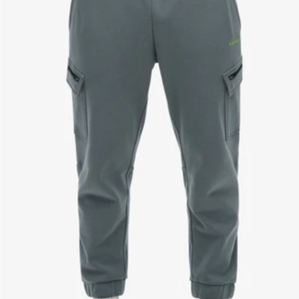 Men's Gray Cargo Pants - Picture 1 of 7